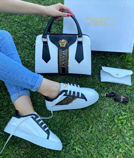 Versace Ayakkabı,Çanta,Mini Cüzdan Kombin