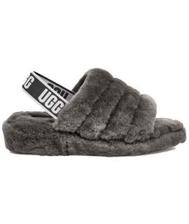 Lastikli Ugg Terlik Gri