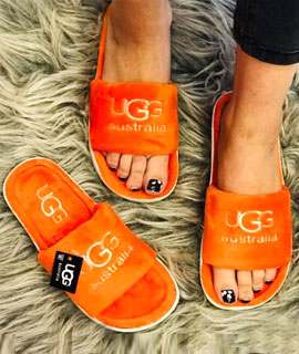 Ugg Terlik Yazlık Turuncu